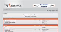 Desktop Screenshot of forum.szachowe.pl